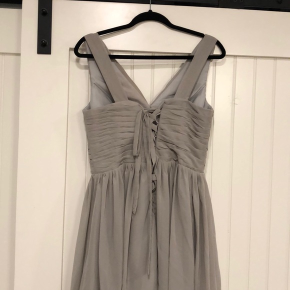 Grey bridesmaid dress - Picture 3 of 8